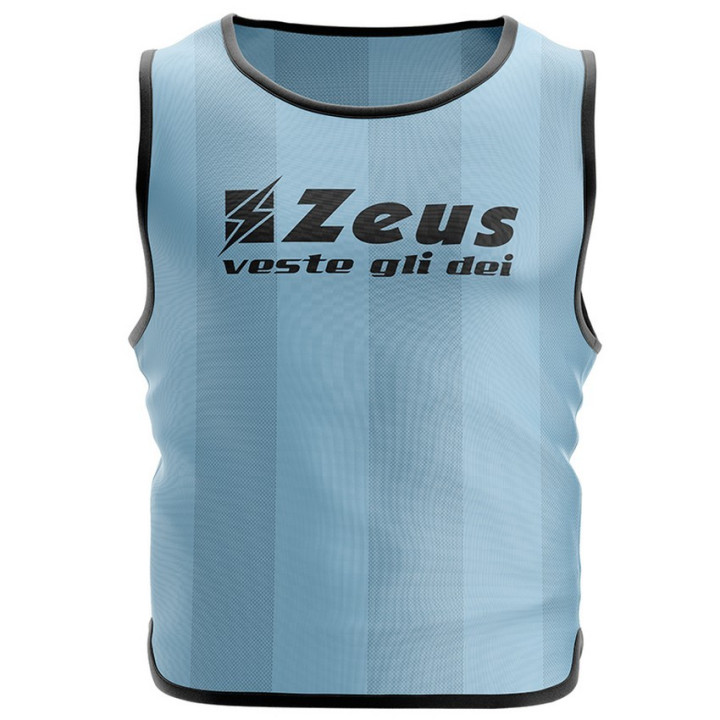 Promo model sports jacket in sky color