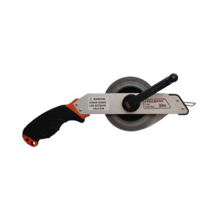Steel measuring tape with 30 meter handle
