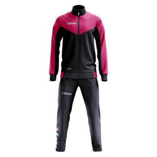 Ulysse model tracksuit in blue and fuchsia