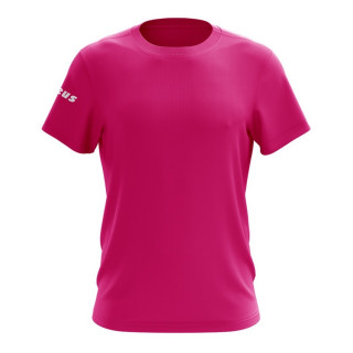 T-shirt basic Zeus in cotone manica corta colore fucsia