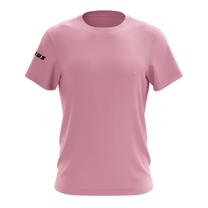 Basic Zeus t-shirt in pink short-sleeved cotton