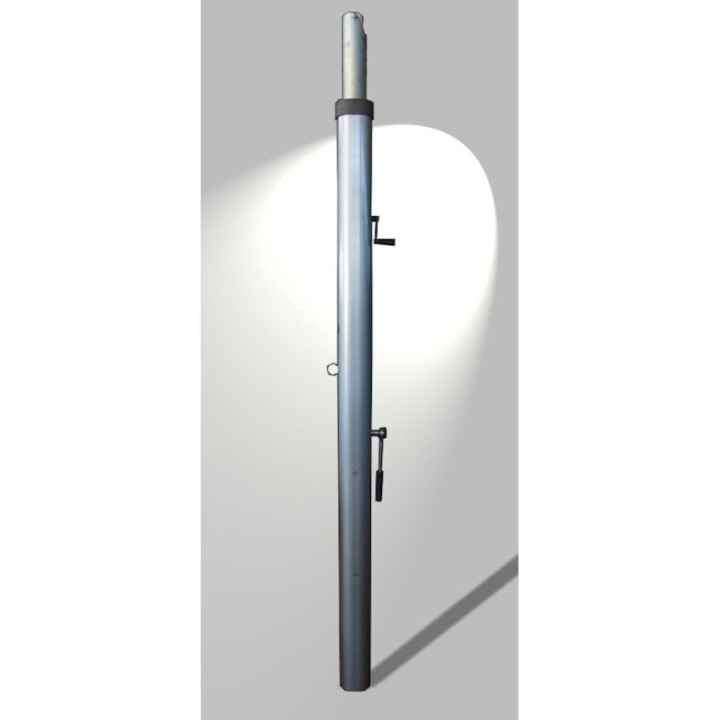 Competition aluminum volleyball system in accordance with FIPAV