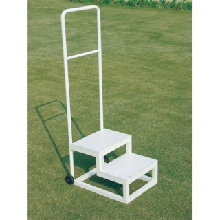 Podium for Starter in painted aluminum with wheels