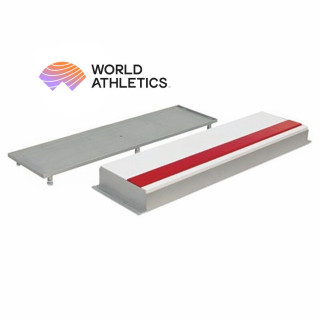 Asse di Battuta per Salto in lungo e Salto Triplo Omologata World Athletics