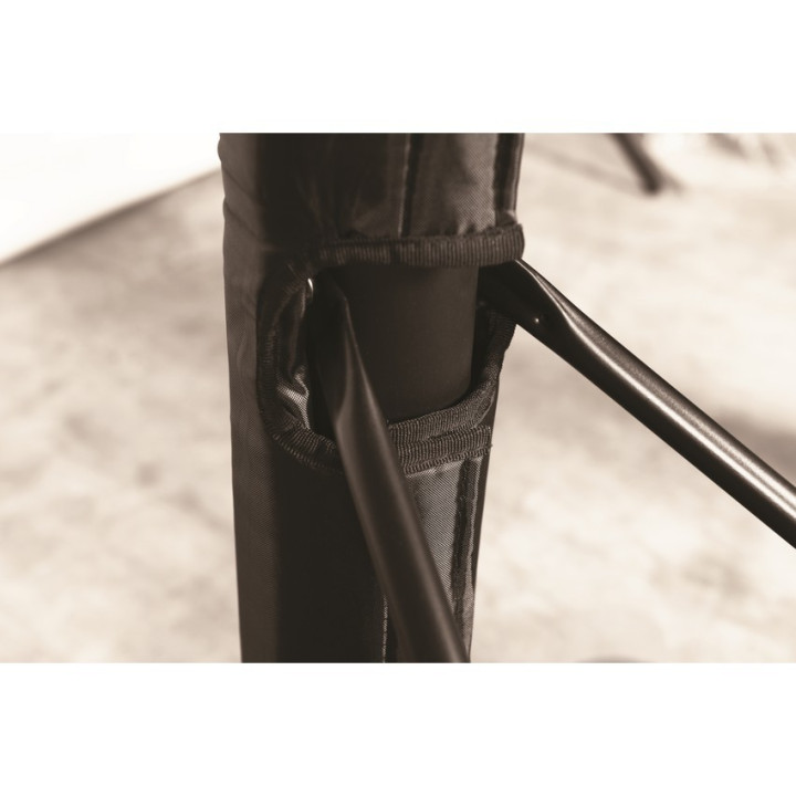 Orlando Galando ballasted basketball system transportable on wheels