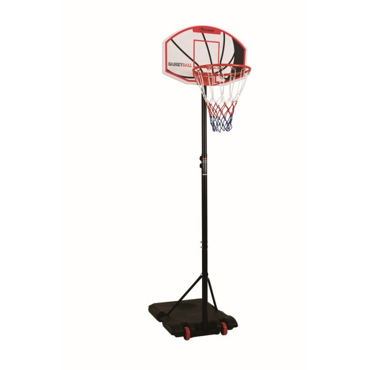 Saint Louis Garlando ballasted basketball system transportable on wheels