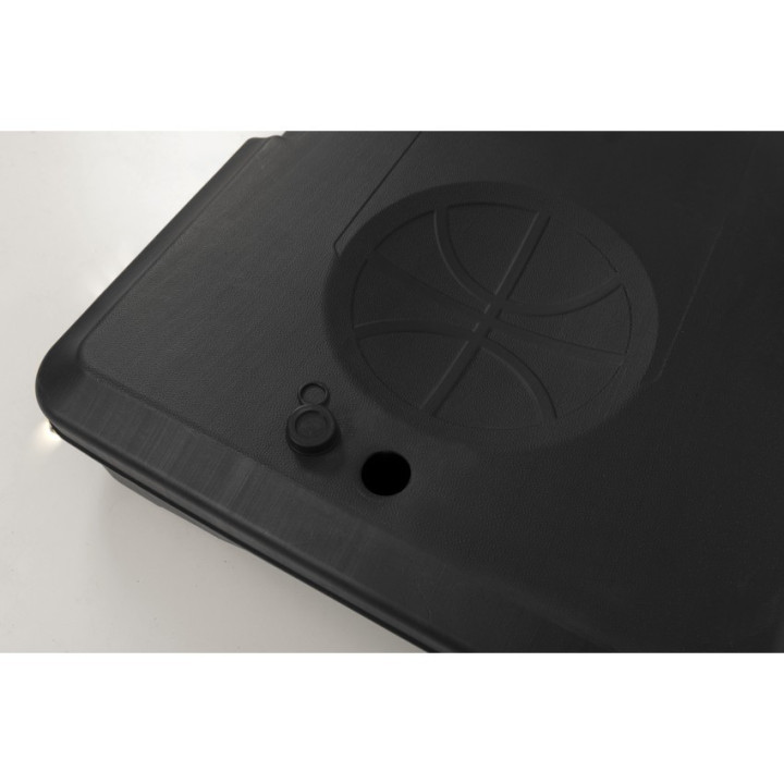 Saint Louis Garlando ballasted basketball system transportable on wheels