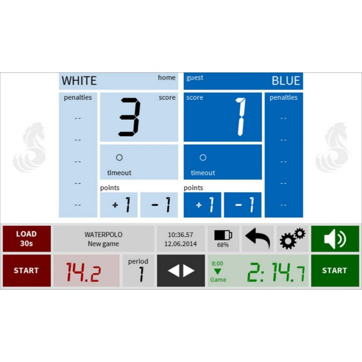 700 control console for electronic scoreboards