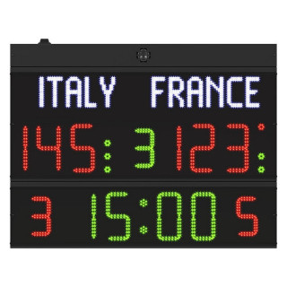 Tabellone segnapunti Elettronico multisport FC50H25N Omologato FIBA
