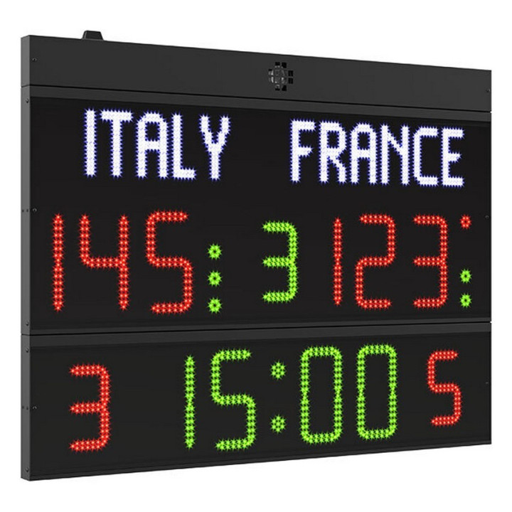 Multisport electronic scoreboard FC50H25N FIBA approved