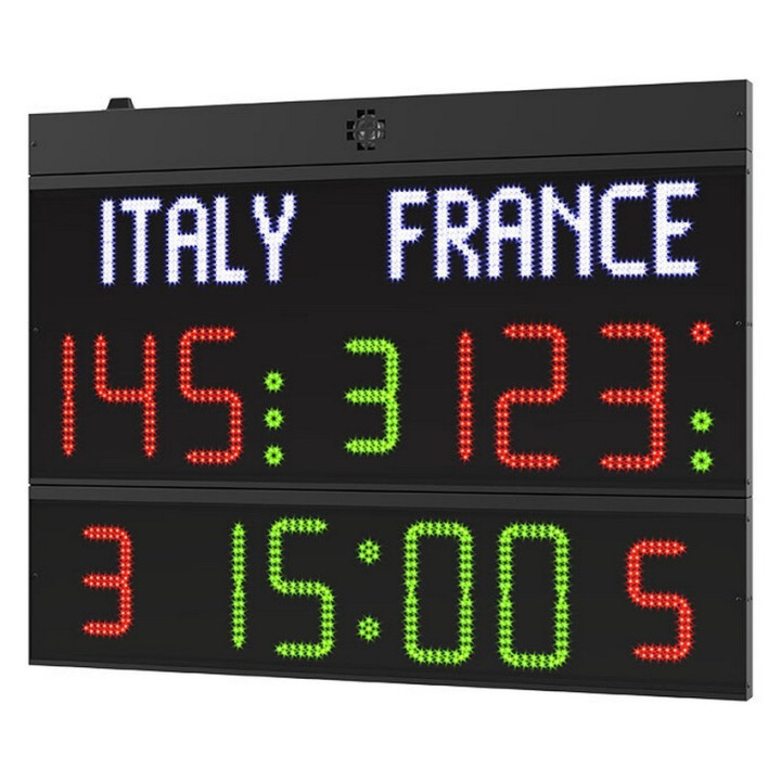 Multisport electronic scoreboard FC50H25N FIBA approved