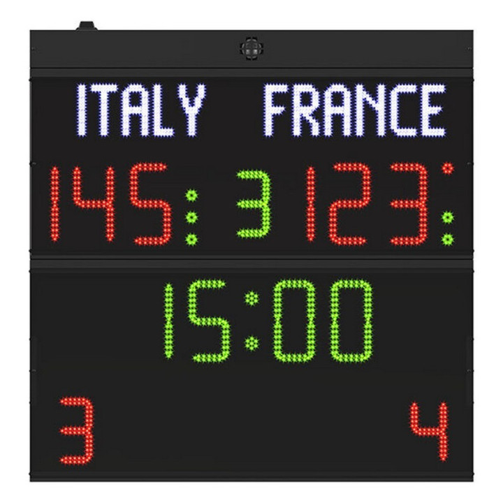 Multisport electronic scoreboard FC54H25N FIBA approved