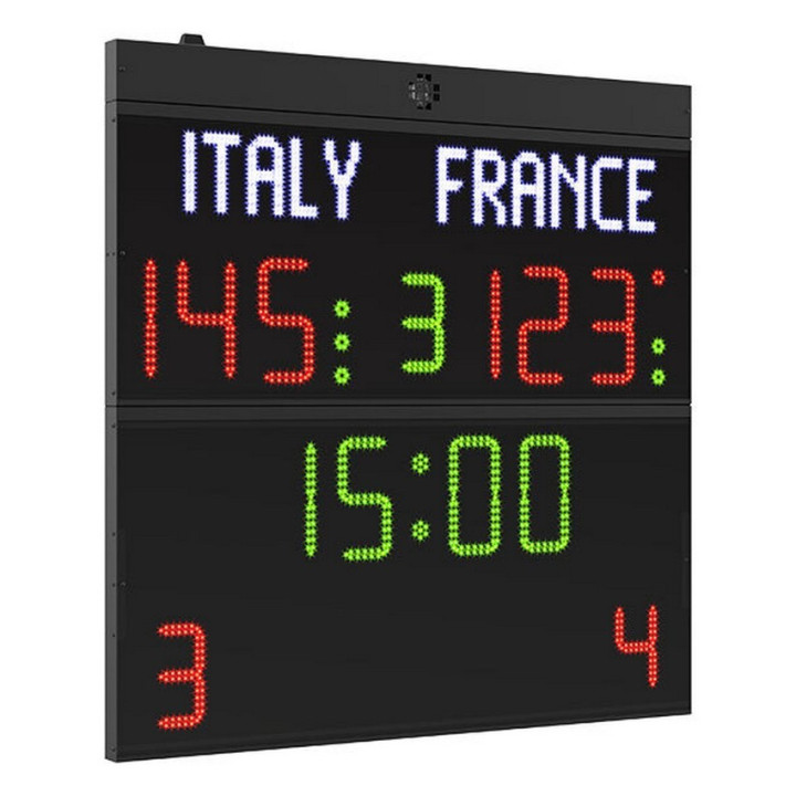 Multisport electronic scoreboard FC54H25N FIBA approved