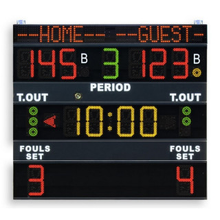 FS120N multisport electronic scoreboard FIBA approved