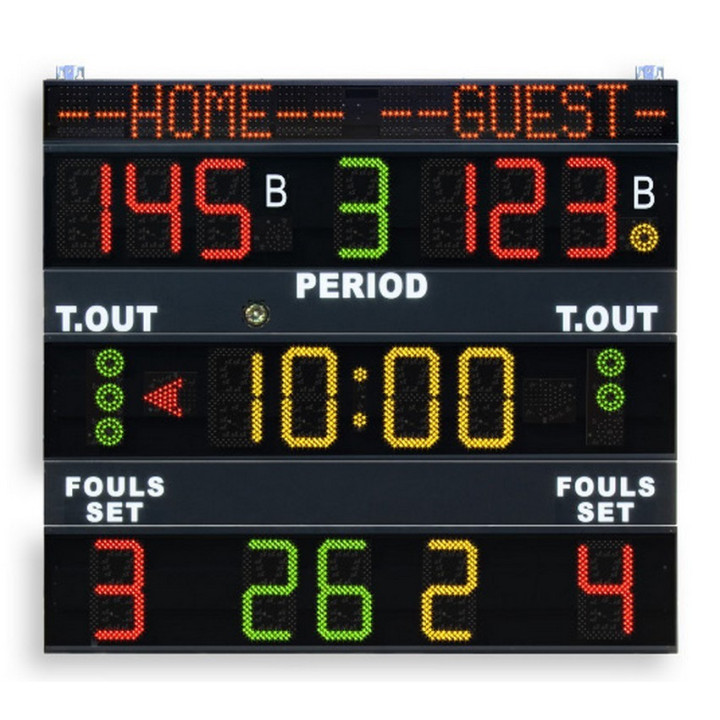FS130N multisport electronic scoreboard FIBA approved