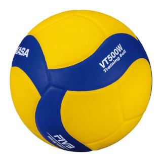 Volleyball ball for the training of the Mikasa VT500W setters