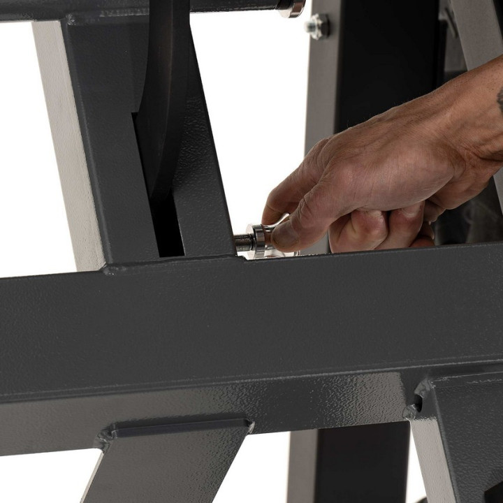 Combo Leg Press 45° Hack Squat Diamond Plate Loaded