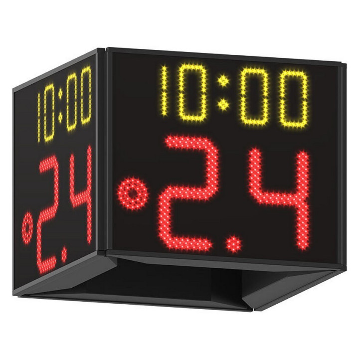 Tabellone elettronico visualizzatore dei 24 secondi FS-24s-4B su 4 Lati