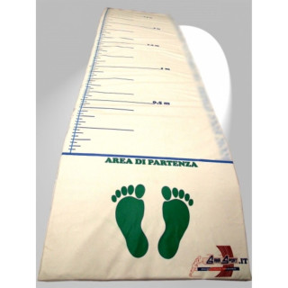 Mat Test mattress for measuring elevation and jumping