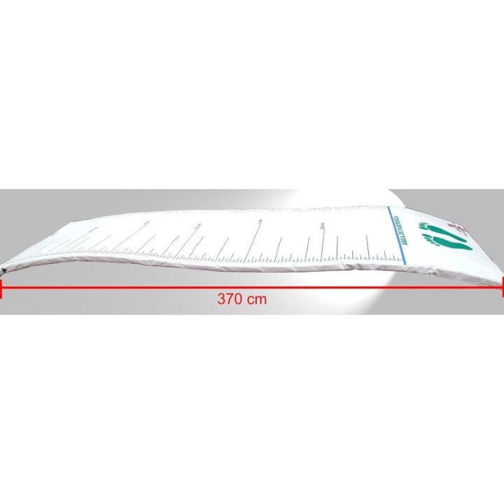 Mat Test mattress for measuring elevation and jumping